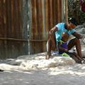Mom life Moms in Haiti